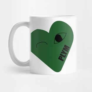 psu panthers heart Mug